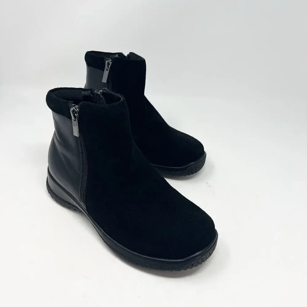 DREW Kool Suede Leather Boots Comfort Walking Wide Width Women’s Size 6W